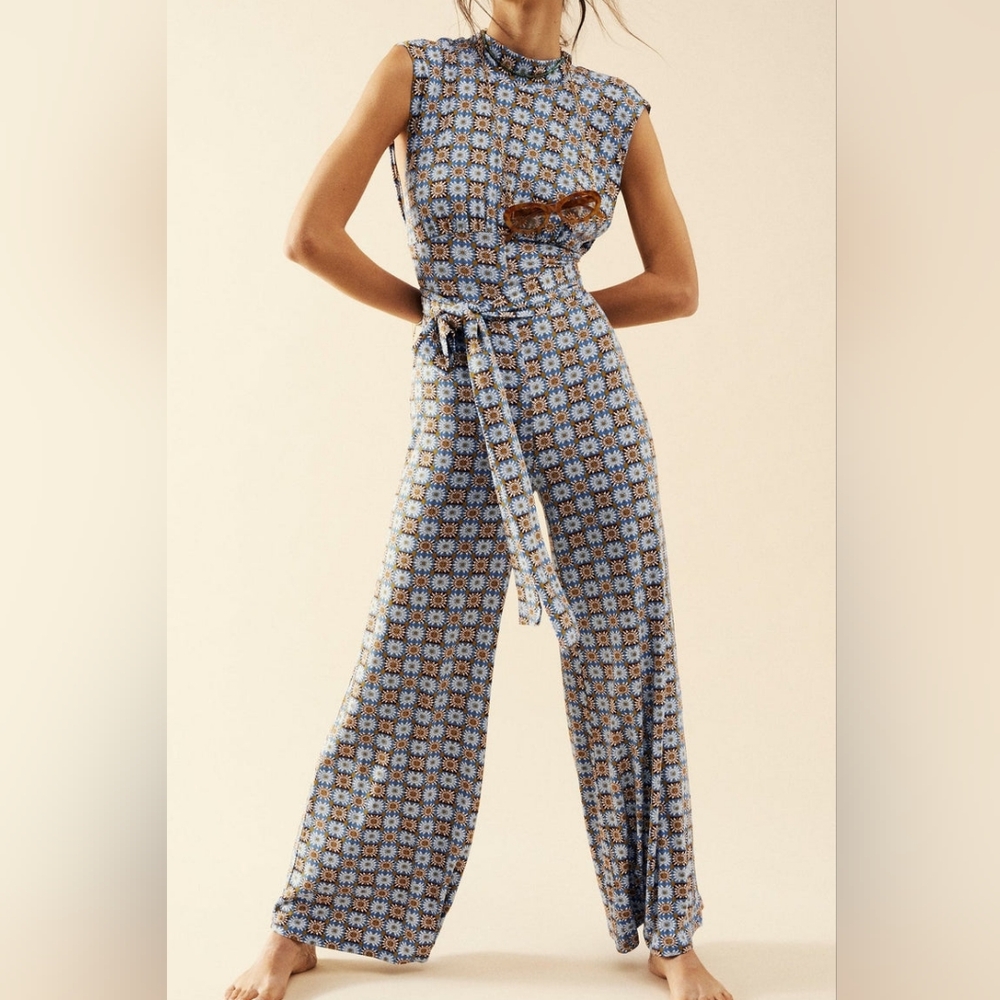Free People NWT: Floral Romper - S